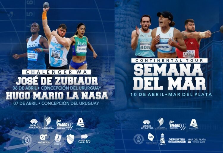 Confirmación de Participantes de Los Eventos Atléticos de Argentina