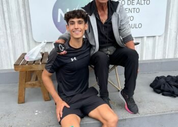 Mondino entrenó en Brasil bajo la guía de Nakaya