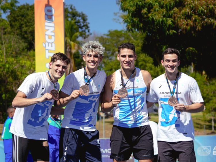 Los chicos lo hicieron de nuevo: bronce en la 4×100