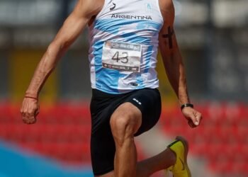 Maxi Díaz y su flamante plusmarca