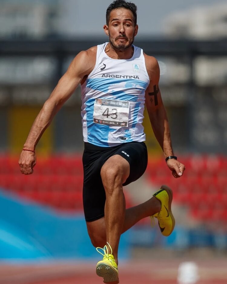 Maxi Díaz y su flamante plusmarca