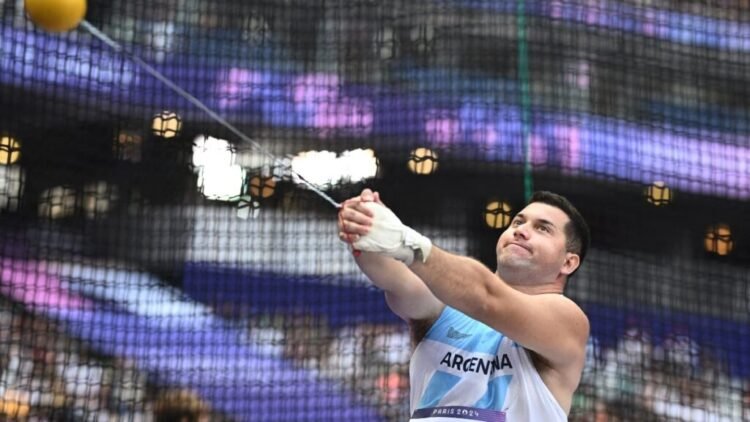 Joaquín Gómez: 72.10 m y 23° puesto en la clasificación de martillo