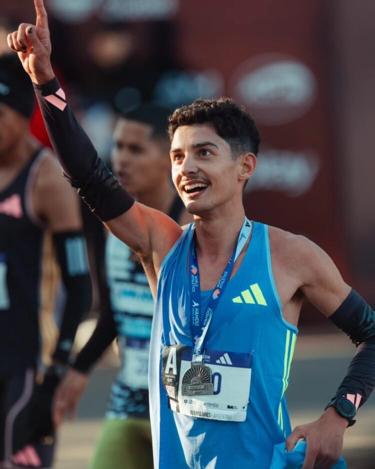 Erario y su gran actuación en el 21k de Buenos Aires