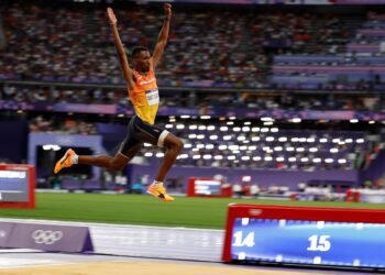 Jordan Díaz, otro de los que surgió en Buenos Aires 2018 y ahora triunfa en los Juegos