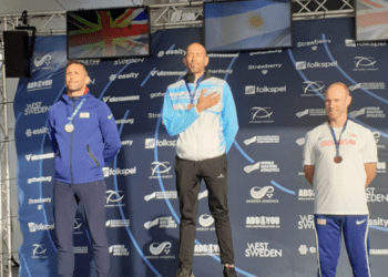 Diego Silvera, campeón en el Mundial de Veteranos