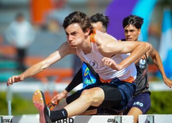 Velocistas y vallistas, destacados en el CENARD