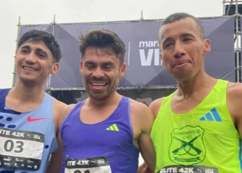 Eulalio Muñoz llegó 2° en el Maratón de Viña del Mar
