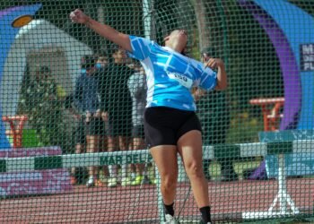 Ailén Armada, en bala y disco de la Copa