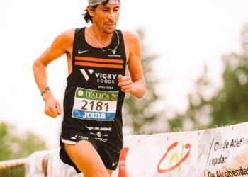 Miguel Angel Bárzola, en el Cross de Itálica