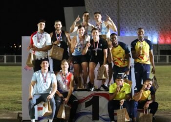 Asunción: otro récord de Helen Bernard Stilling y destacadas actuaciones de los velocistas