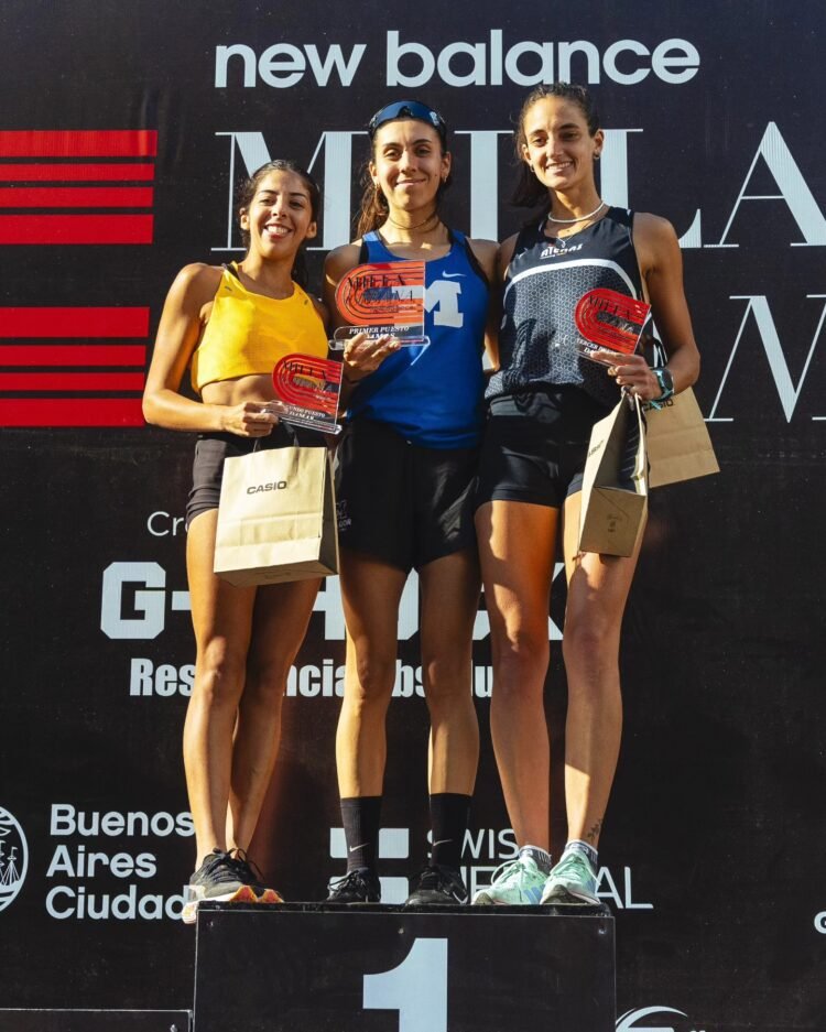 Miguel Garro y Micaela Levaggi vencieron en la Milla Urbana de BA
