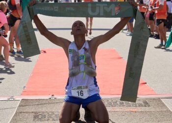 Festejos de Argentina, Brasil y Colombia en el Sudamericano de Trail