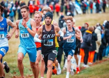 Fondistas argentinos en el Nacional Universitario de Cross, en EE.UU.