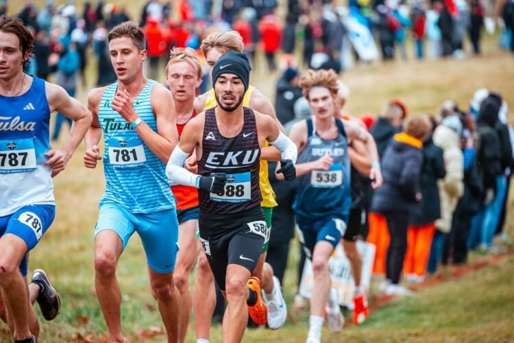 Fondistas argentinos en el Nacional Universitario de Cross, en EE.UU.