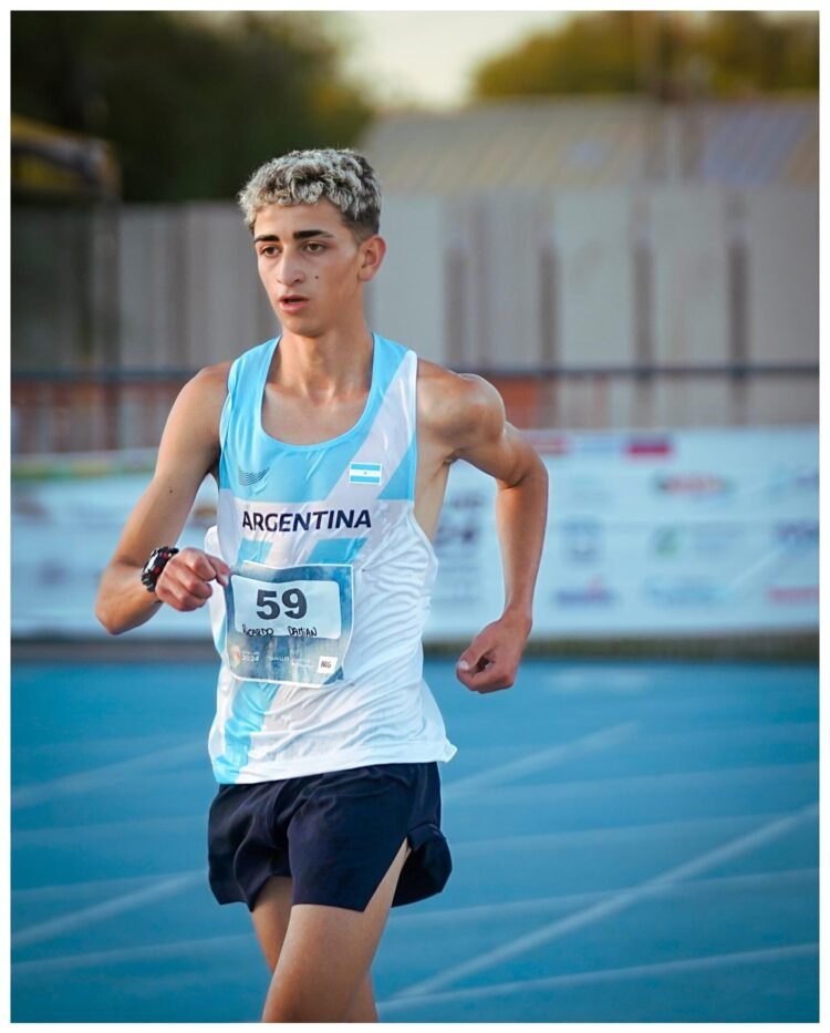 Un hito para Ricardo Damián en la marcha