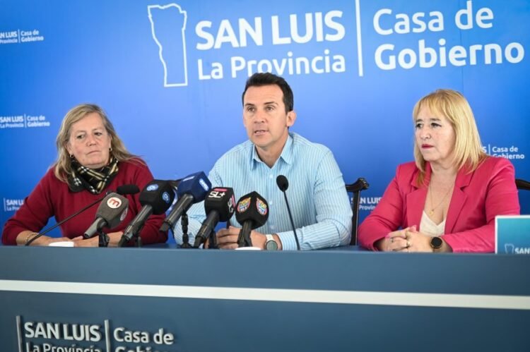 Presentación del Sudamericano u18 en San Luis