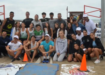 Clínica en la playa marplatense con Germán Chiaraviglio