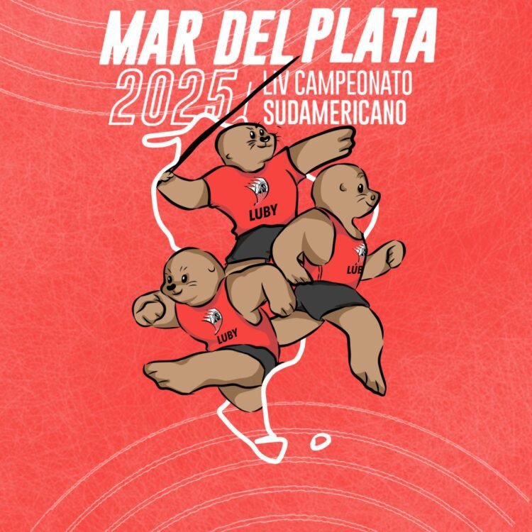 PRESENTAMOS A “LUBY” LA MASCOTA OFICIAL DEL SUDAMERICANO MAR DEL PLATA 2025