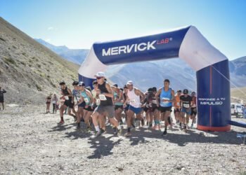 Felipe Collazo y Pía Bressan, vencedores del Nacional de Km. Vertical