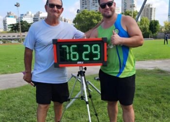 Joaquín Gómez y los velocistas se lucieron en el Cenard