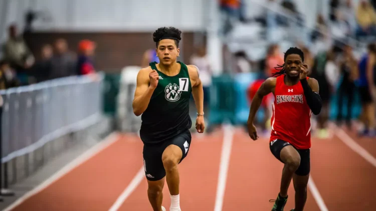 Joel  dos Santos sobresalió en los 200 metros indoor