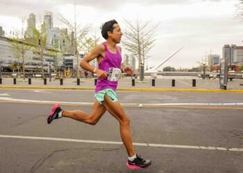 Miguel Maza quedó 5° en el maratón de Caracas