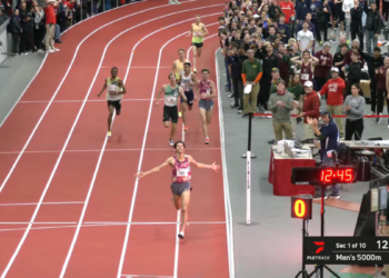 Los hermanos Vega corrieron en la alucinante noche de Boston, donde cayeron los récords mundial y sudamericano de 5.000 indoor