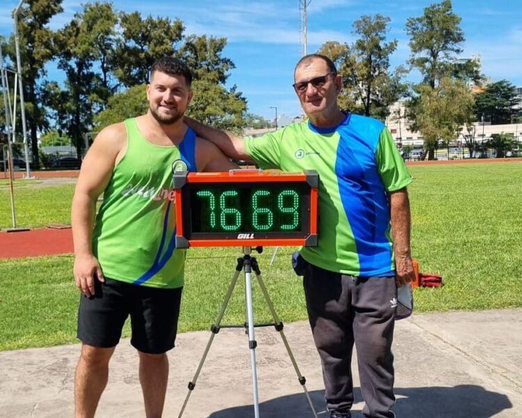 JOAQUIN GOMEZ, NUEVO RECORD NACIONAL DE MARTILLO: 76.69