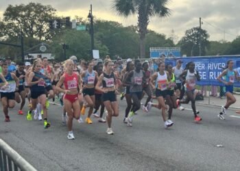Florencia Borelli, 4a. en los 10km de Carolina del Sur