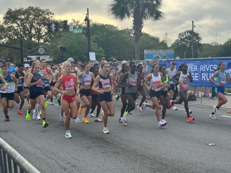 Florencia Borelli, 4a. en los 10km de Carolina del Sur