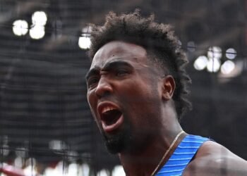 El lanzamiento de disco, con todas sus figuras y en un momento vibrante