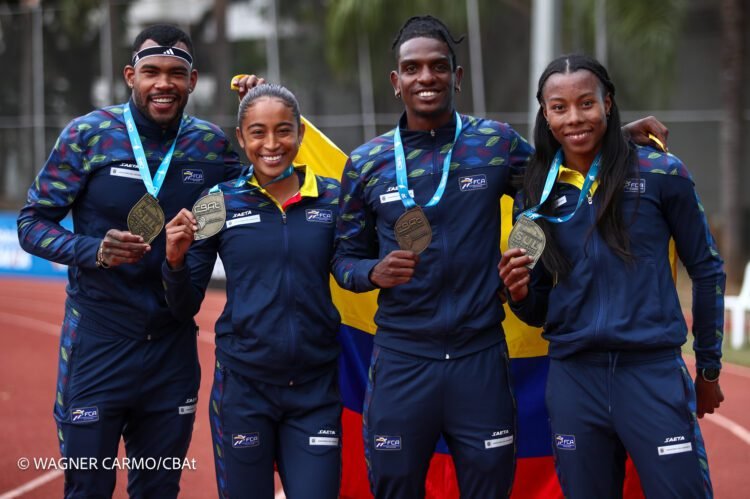 La posta 4×400 mixta, la prueba más novedosa del Sudamericano