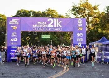 Bruzzoni y Quiñones ganaron el medio maratón de Rosario