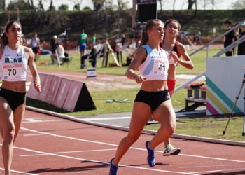 Belén Fritzsche y Manuel Robles compitieron en España