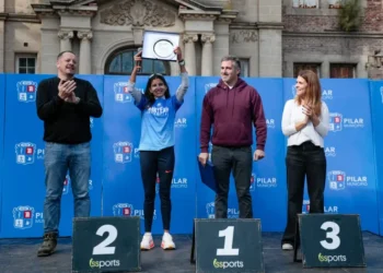 Ocampo y Arbe ganaron el medio maratón en Pilar