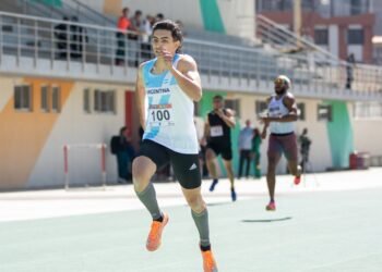 Pinti, 46.61 en 400 en la altura boliviana