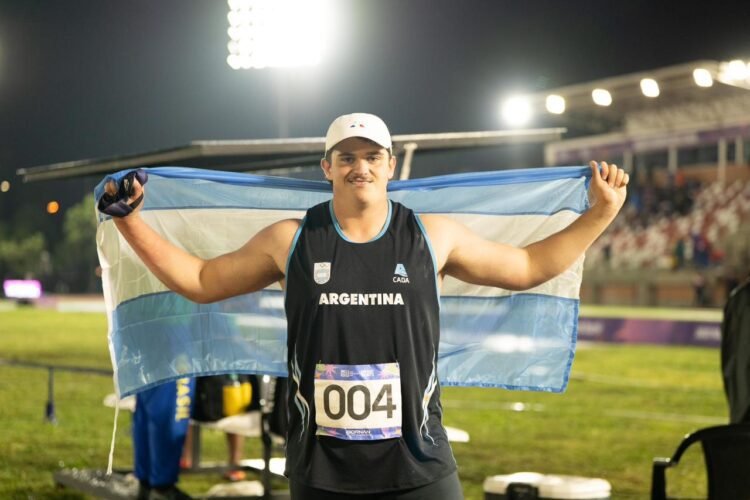 Arriéguez, medalla de oro en el Panamericano u23 de Asunción