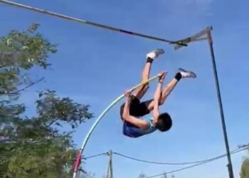 El garrochista Leonel Cuenca se destacó en La Rioja