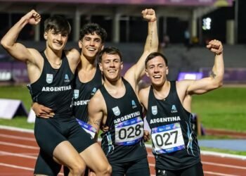 El récord y la medalla en Asunción que confirman el ascenso argentino en relevos