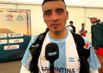 Hugo Rodríguez y Roxana Flores fueron los mejores en el Short Trail del Mundial