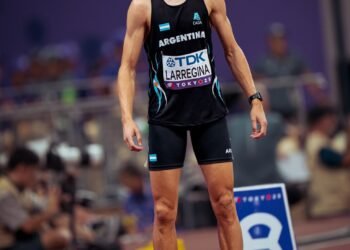 Elián volvió a bajar los 45s. y estuvo a un paso de las semis en Tokio