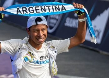 La historia de Gabriel Rueda, el argentino que surgió del Norte, es ingeniero nuclear y viene de lucirse en el Mundial de Montaña y Trail
