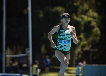 Belén Casetta compitió en Montevideo