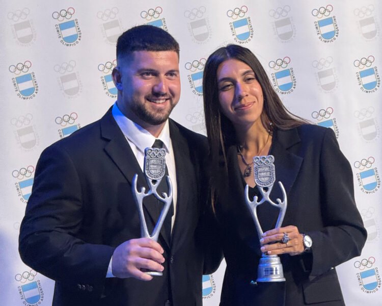 Joaquín Gómez y Micaela Levaggi, los mejores atletas del año