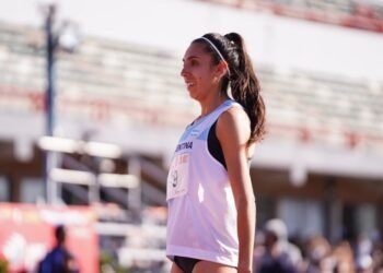 Micaela Levaggi comenzó con todo: récord nacional de 1.000 m