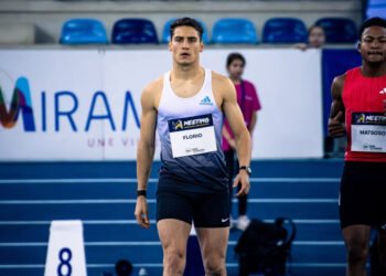 Velocistas argentinos en Europa: Florio y Harte