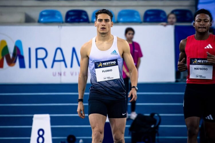 Velocistas argentinos en Europa: Florio y Harte