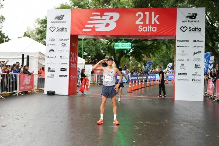 Bruno Alvarez y Lucía Juárez, los vencedores en la 2a. fecha del Nacional de Ruta, en Salta