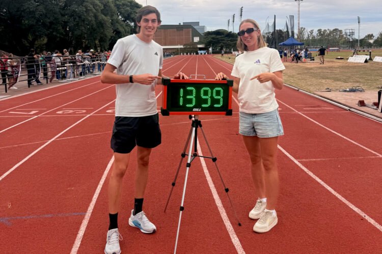 Ferreccio bajó los 14s en 110 metros vallas: récord u23