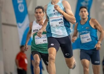 Larregina y su serie de 400 para el Mundial Indoor en Polonia